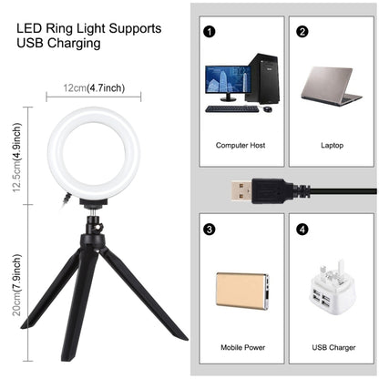 PULUZ 30 Cm Softbox Kit Iluminación Foto Anillo de Luz