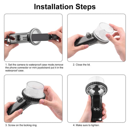 PULUZ DJI Osmo Pocket 2 Funda Subacuática 60m Profundidad