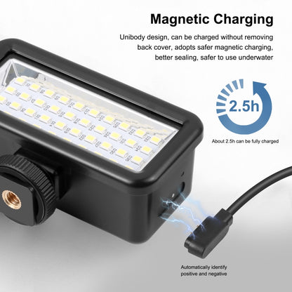 PULUZ 40 LED Luz de Relleno Impermeable para Cámara