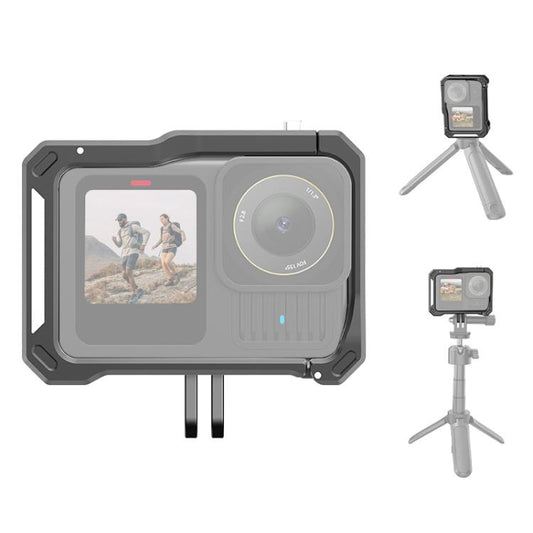 PULUZ Jaula Metal Para GoPro HERO13/12/11/10/9 Black Disipador De Calor