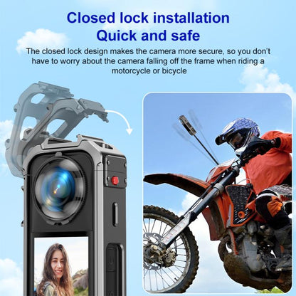 Insta360 X4 Jaula Protectora Acero Aluminio Base Magnética