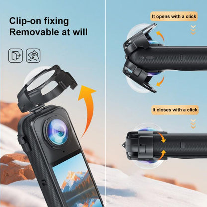 PULUZ Insta360 X5 Protector De Lente Vidrio Templado 9H