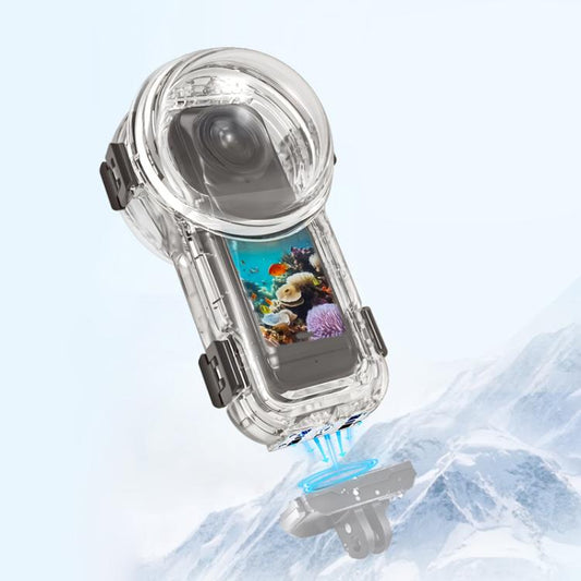 Puluz Insta360 X5 Caja Estanca de Buceo 60m Quick Release
