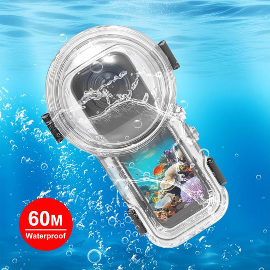 Puluz Insta360 X5 Caja Estanca de Buceo 60m Quick Release