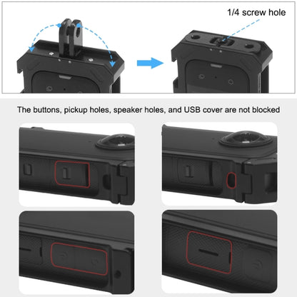 Insta360 X3 Carcasa Protectora Expandible Plataforma