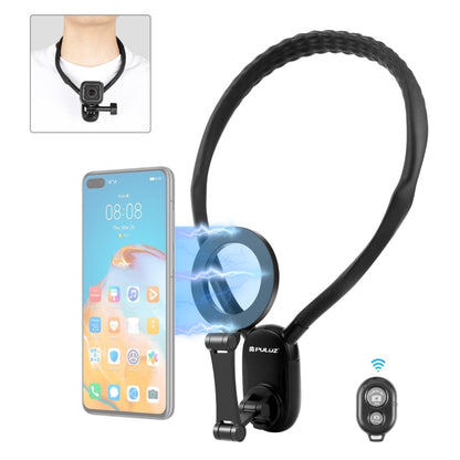 PULUZ Soporte cuello magnético para GoPro y teléfonos