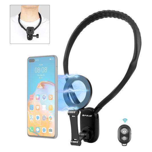 PULUZ Soporte cuello magnético para GoPro y teléfonos