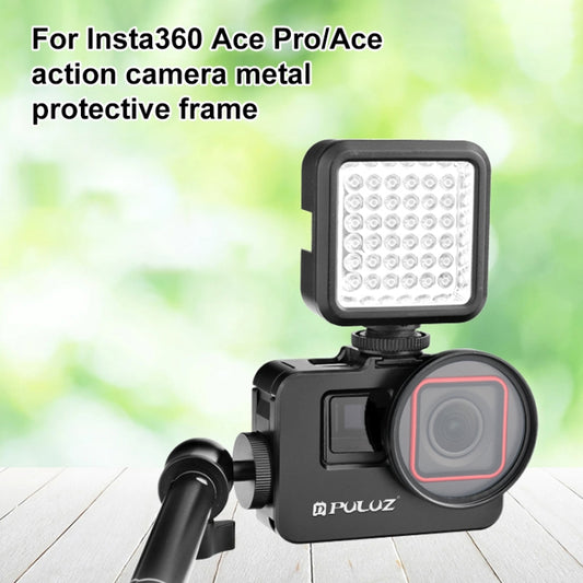 PULUZ Insta360 Ace Pro Jaula 52mm Filtro UV Adaptador