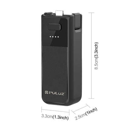 PULUZ Empuñadura Batería 2800mAh para DJI Osmo Pocket 3