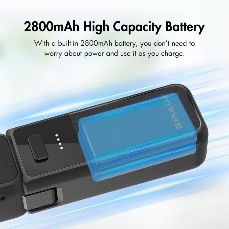 PULUZ Empuñadura Batería 2800mAh para DJI Osmo Pocket 3