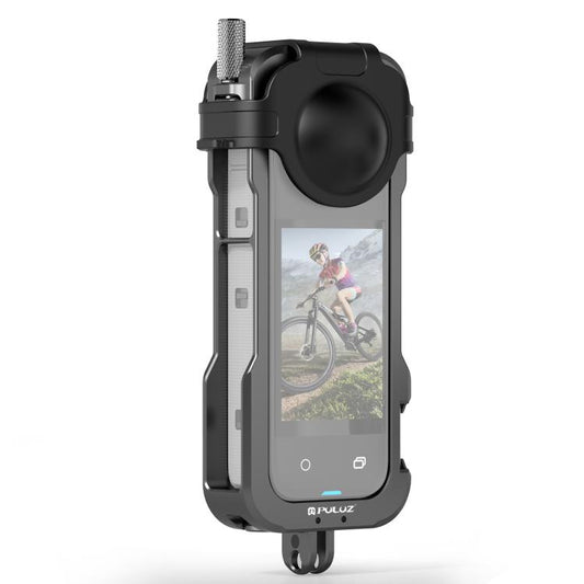 PULUZ Insta360 X4 Carcasa Protectora de Metal Aluminio CNC