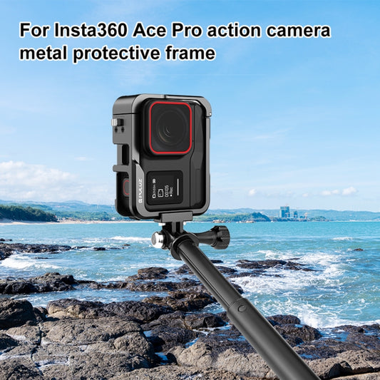 PULUZ Insta360 Ace Pro Jaula Protectora de Aluminio