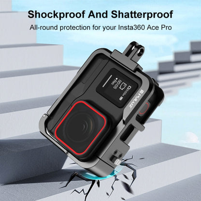 PULUZ Insta360 Ace Pro Jaula Protectora de Aluminio