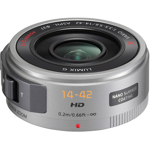 Panasonic LUMIX G X Vario PZ 14-42mm f35-56 Lente con Filtro UV 37mm