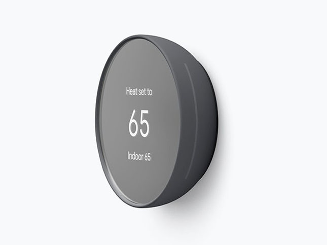 Nest Thermostat Charcoal Termostato Inteligente Color Carbón
