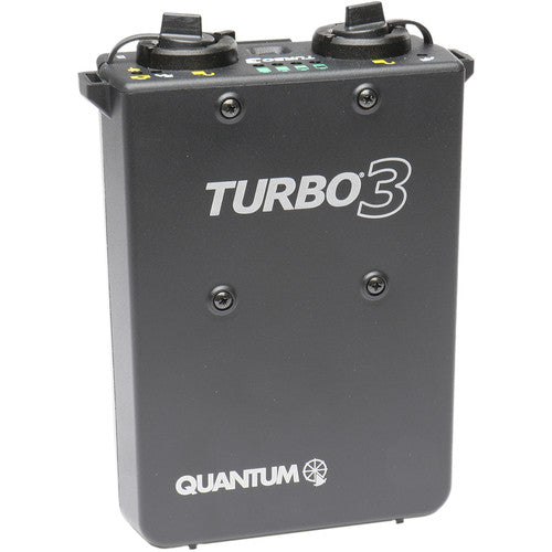 Quantum Instruments Turbo 3 Batería Recargable Kit para Flash Canon 1050 Destellos Tiempo Reciclaje 1 Segundo
