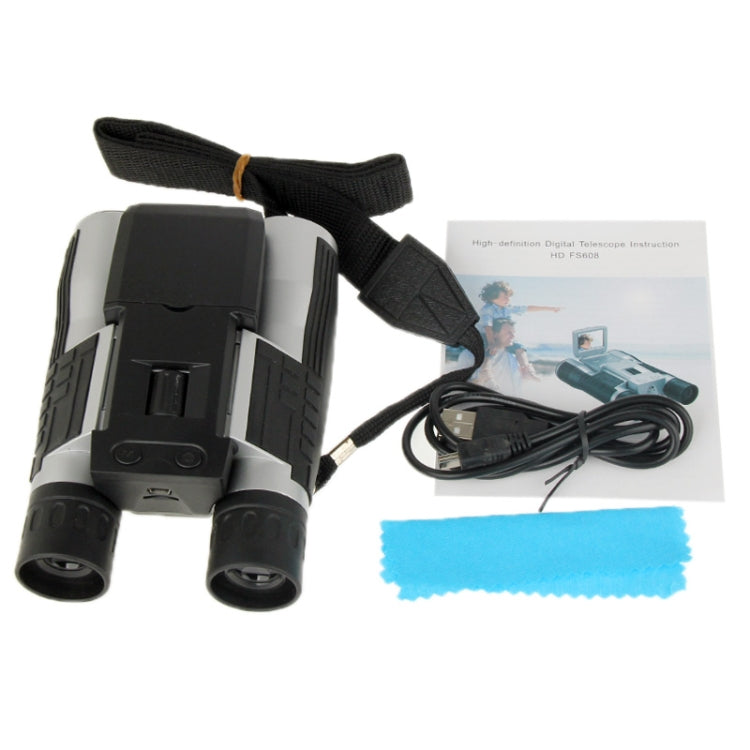 VisionTech 12x32 Cámara Digital Binocular Telescópica 12X