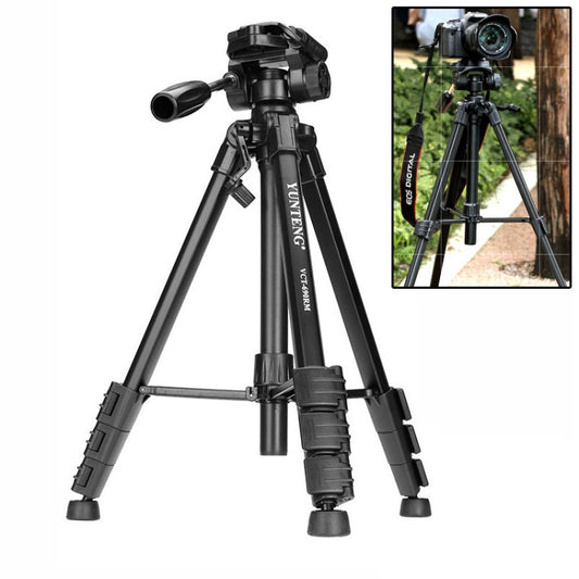 YUNTENG VCT-690RM Trípode Cámara Cabezal Amortiguador 3D