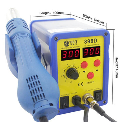 MEJOR BST-898D Estación de Soldadura 2 en 1 Pantalla LED