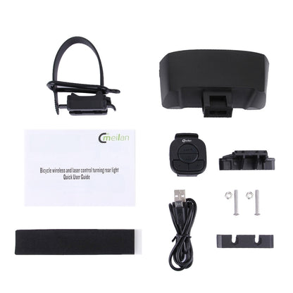 Meilan X5 Lámpara Trasera Láser Para Bicicleta Control Remoto IPX4