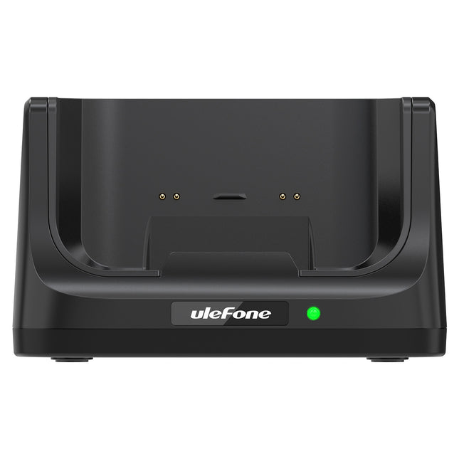 Ulefone Power Armor 16 Pro Dock de carga de escritorio USB-C negro 5V 2A 10W