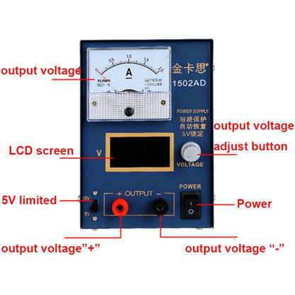 Kaisi KS-1502AD Fuente De Alimentación Regulable 0-15V 2A