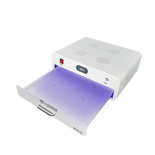 TBK TBK-905 Caja de curado UV 220V para dispositivos móviles 4 puertos LED