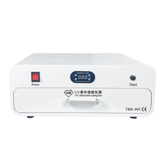 TBK TBK-905 Caja de curado UV 220V para dispositivos móviles 4 puertos LED