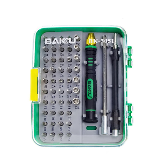 BAKU BK-3051 Destornilladores 51 en 1 Extensión Flexible