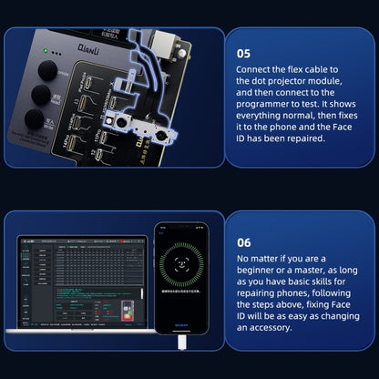 QianLi iCopy Plus Placa Activación Face ID para iPhone X14