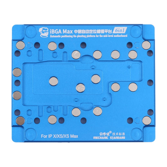 Mechanic iBGA Max 6 En 1 Plataforma De Hojalata Magnetico