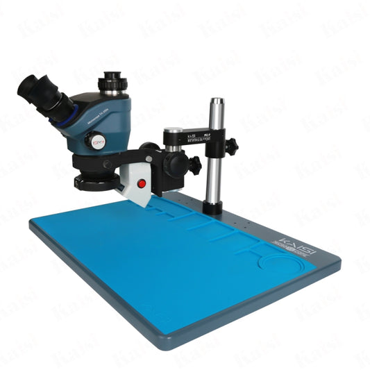 Kaisi 350S Plus Microscopio Estereo Trinocular Base Amplia