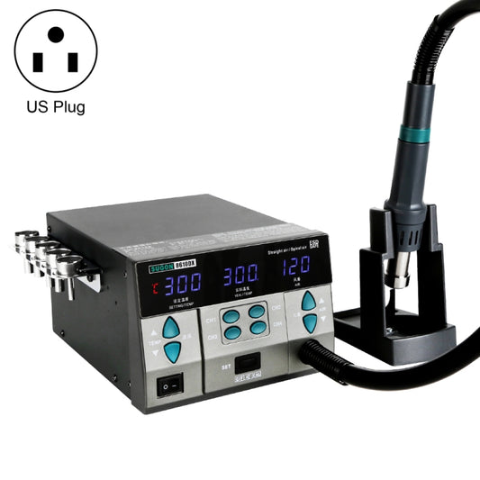 SUGON 8610-DX Estación Pistola de Aire Caliente Enchufe UE Control Digital