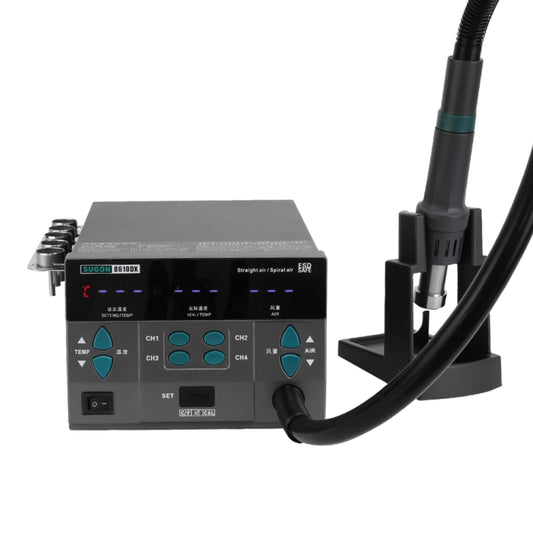 SUGON 8610-DX Estación Pistola de Aire Caliente Enchufe UE Control Digital