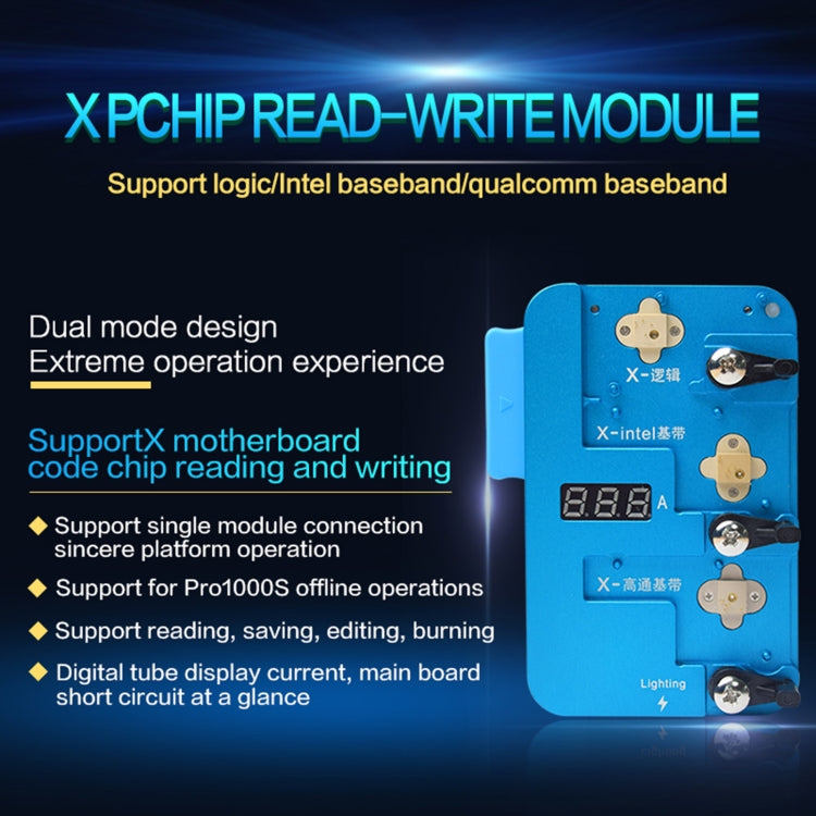 JC BLE-X EEPROM Programador para iPhone X Lectura EEPROM Herramienta Reparación