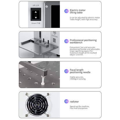 TBK 958F Separador Láser 20W Tapa Trasera Automática