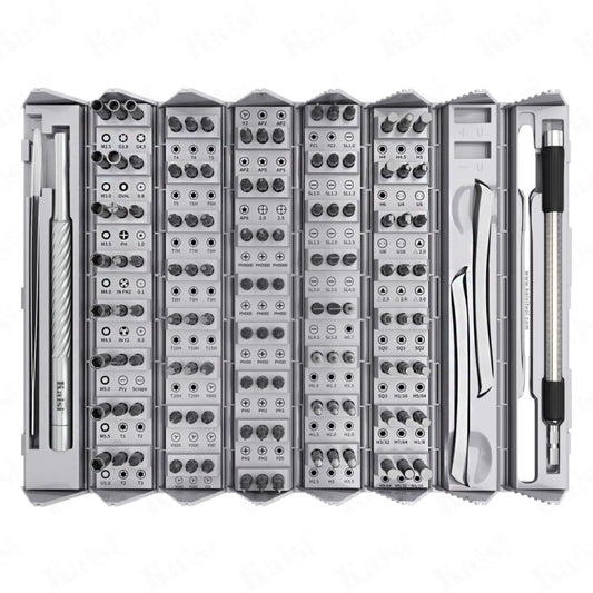 Kaisi K-8128 Destornilladores Magnéticos Precisión 128 En 1