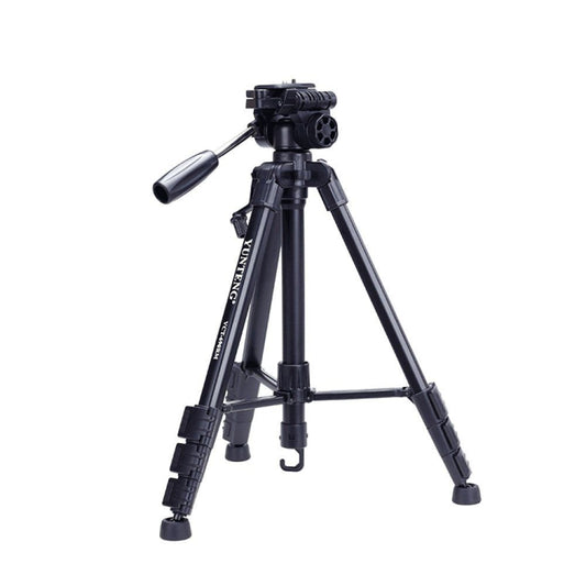 Yunteng VCT-690 Trípode Aluminio Cabeza de Arrastre Fluido