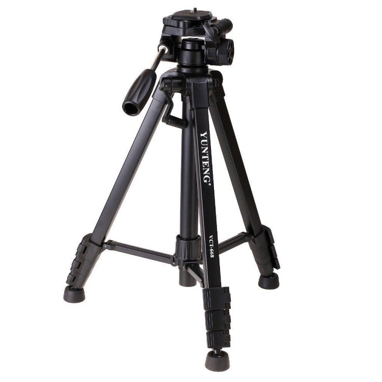 Yunteng VCT-668 Trípode de Aluminio con Cabezal 360°