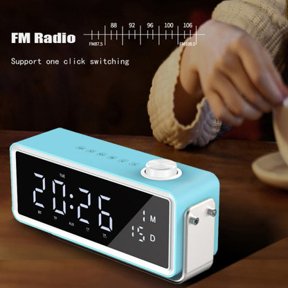 AEC K5 Espejo Despertador Altavoces Bluetooth TF FM Útil