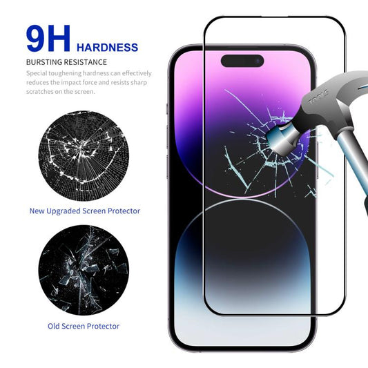 ENKAY Protector Vidrio Templado Adhesivo Total iPhone 16e