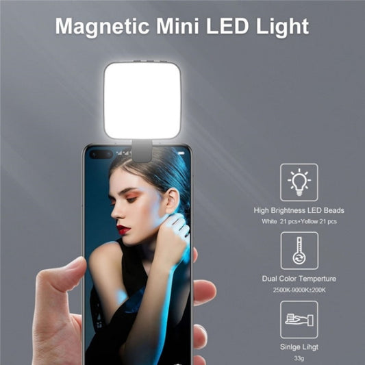 VLOGLITE W42 Luz LED De Relleno Magnética Portátil Compacta