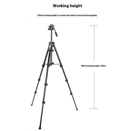 YUNTENG VCT-6828RM Trípode Selfie Soporte Teléfono Altura