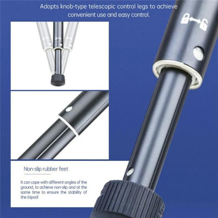 YUNTENG UT-360N Trípode para Cámara y Smartphone Altura 36-168 cm