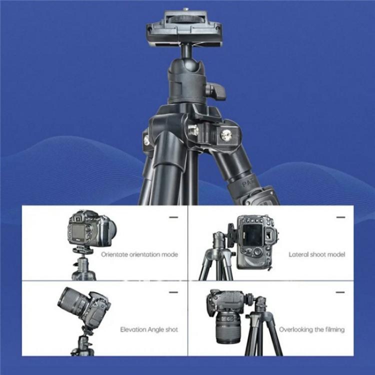 YUNTENG UT-360N Trípode para Cámara y Smartphone Altura 36-168 cm