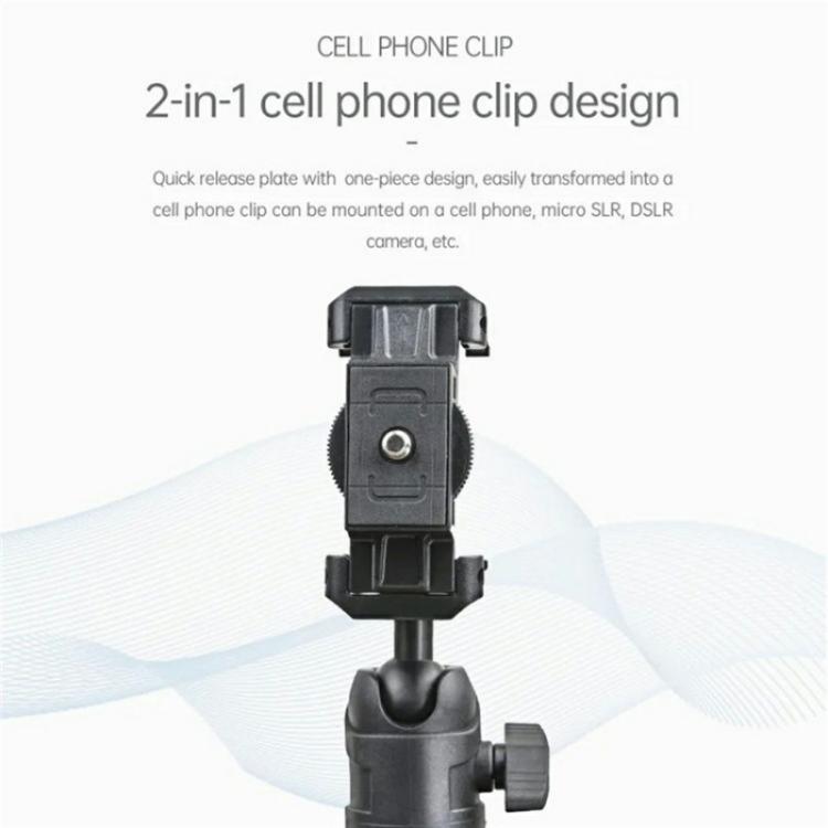 YUNTENG UT-360N Trípode para Cámara y Smartphone Altura 36-168 cm