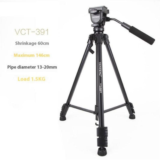 YUNTENG VCT-391RM Trípode Portátil Para Cámara Streaming