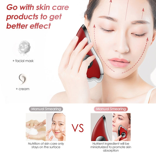 K-SKIN KD817 Masajeador Facial Calor Relajante Portátil