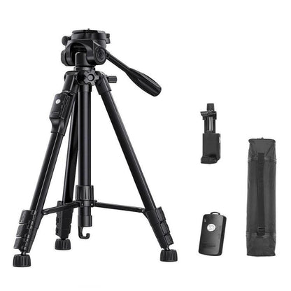 YUNTENG VCT-669 Trípode para Smartphone Altura Ajustable