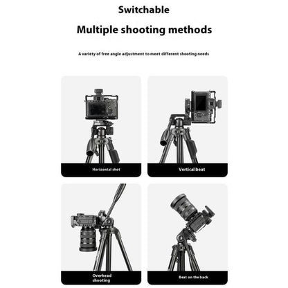 YUNTENG VCT-669 Trípode para Smartphone Altura Ajustable